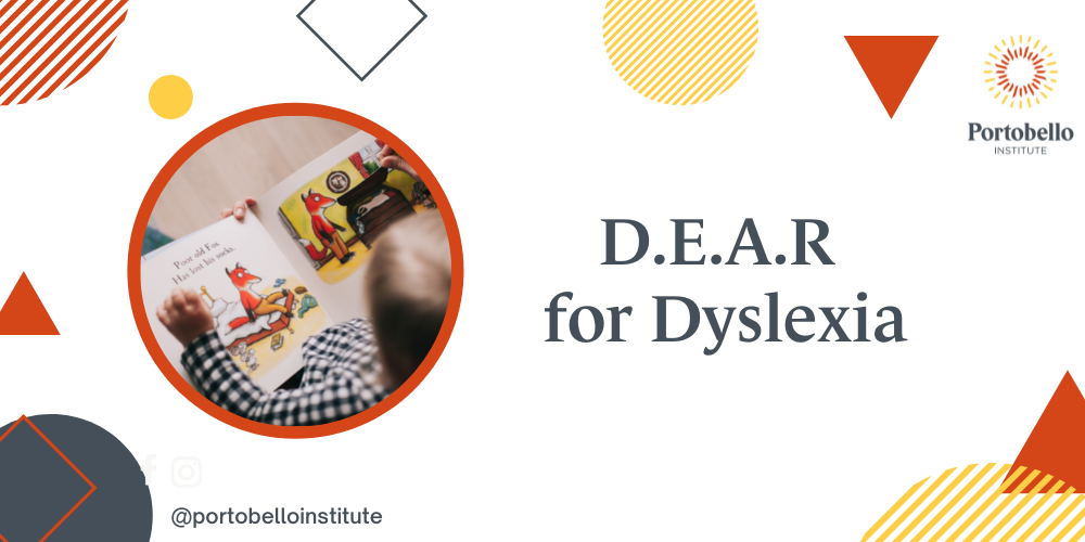 Portobello Institute Supporting DEAR for Dyslexia Drop Everything and Read!